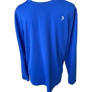 Reel Legends Freeline Mens Blue Long Sleeve Shirt Size S